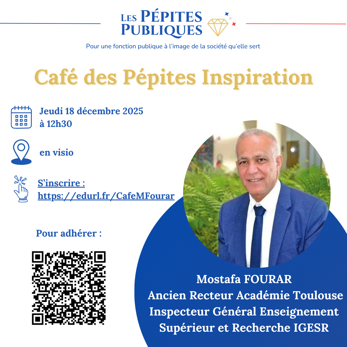 Café des Pépites Inspiration avec Mostafa Fourar